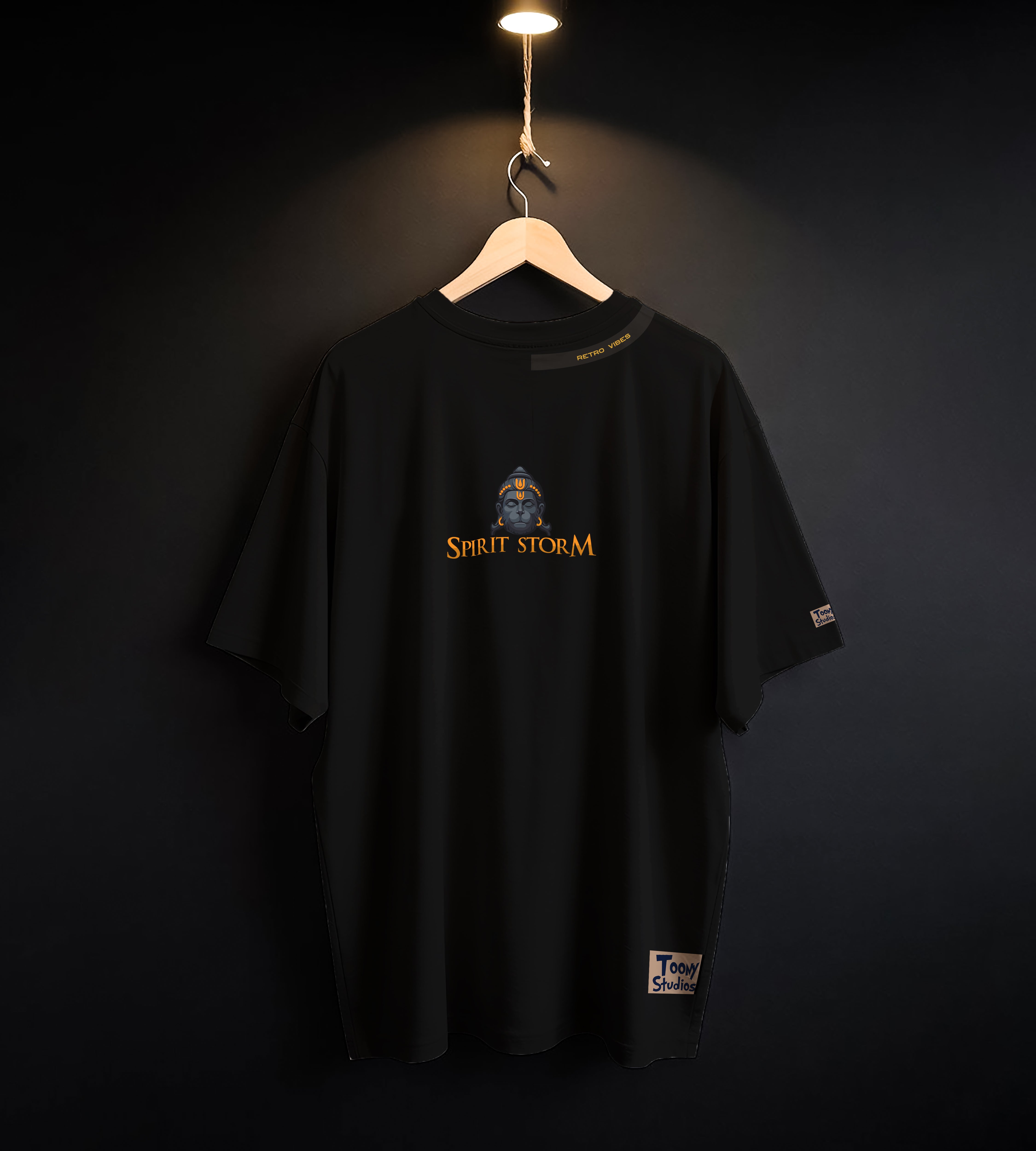 The Spirit Storm Hanuman Oversized T-Shirt